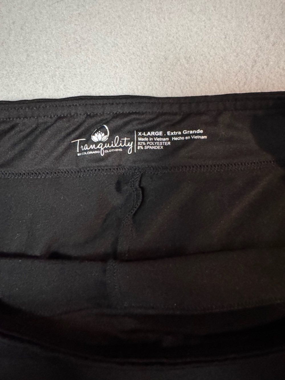 Tranquility by Colorado Clothing Black Active Mini Skort - Picture 2 of 5